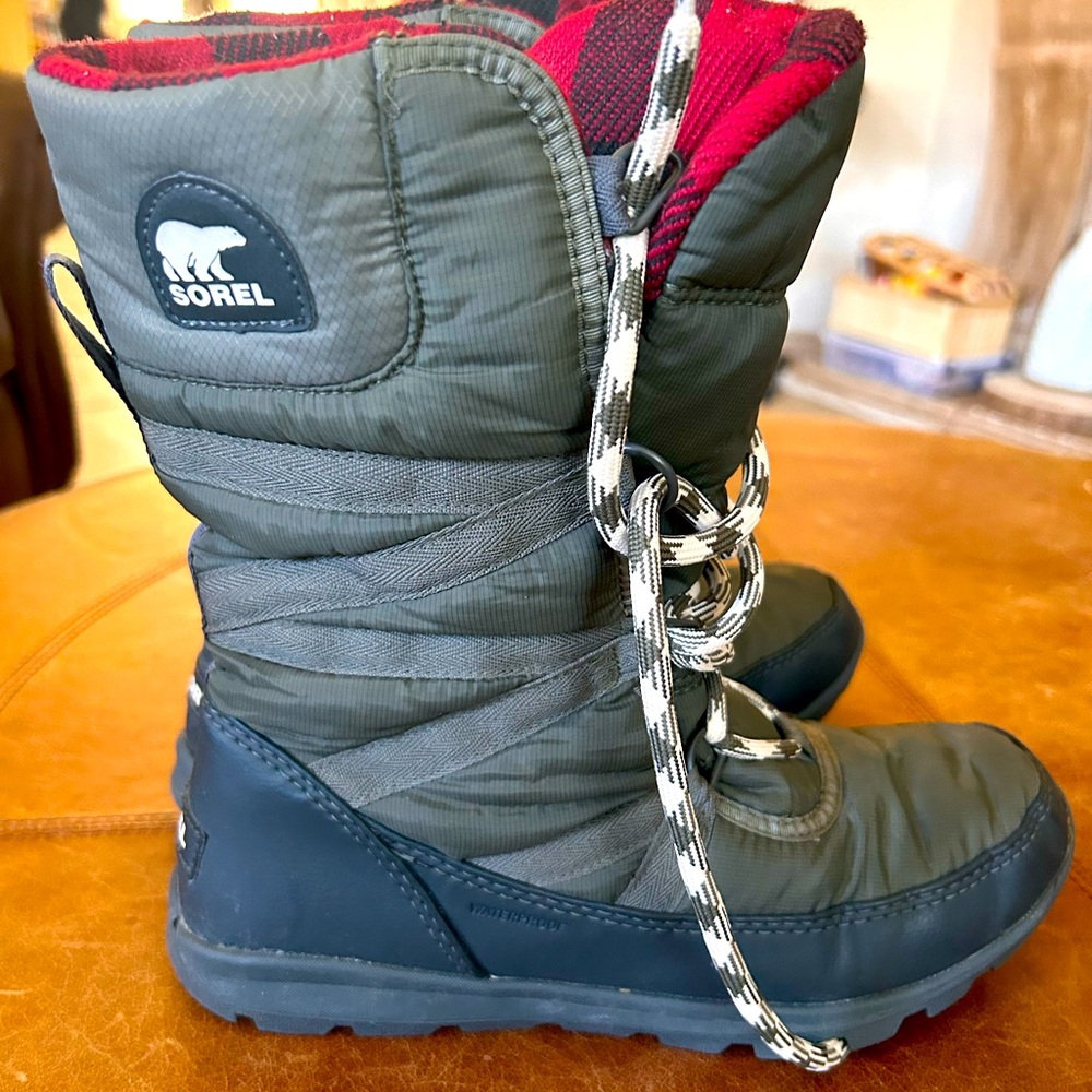 Sorel Whitney Tall Lace II- Alpine Tundra 12: worn for one season